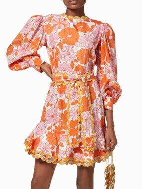 CeliaB Orquidea Satin Viscose Dress XL